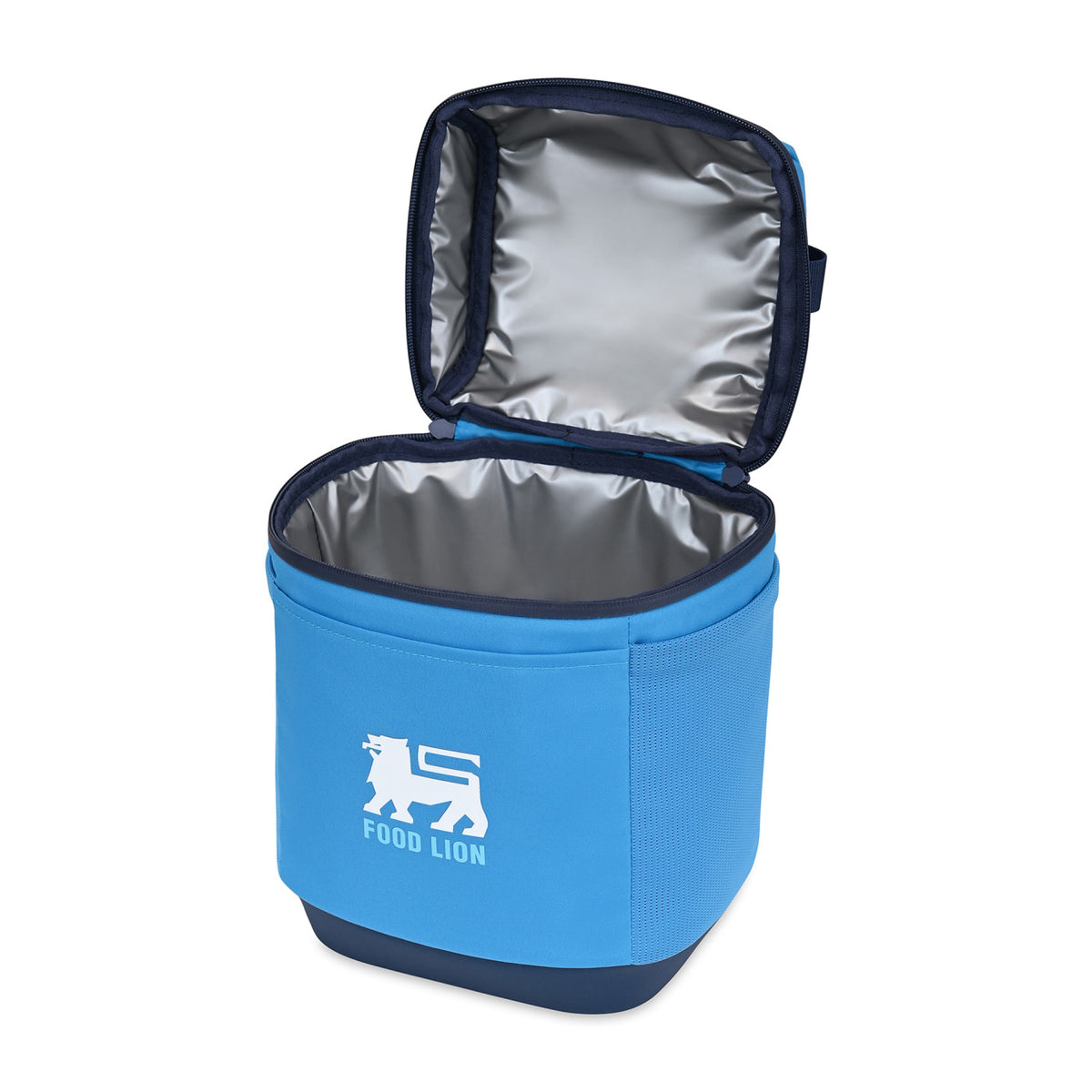 Igloo Day Chiller Recycled Box Cooler, 8 Cans Embroidery - Brilliant Blue - View 2