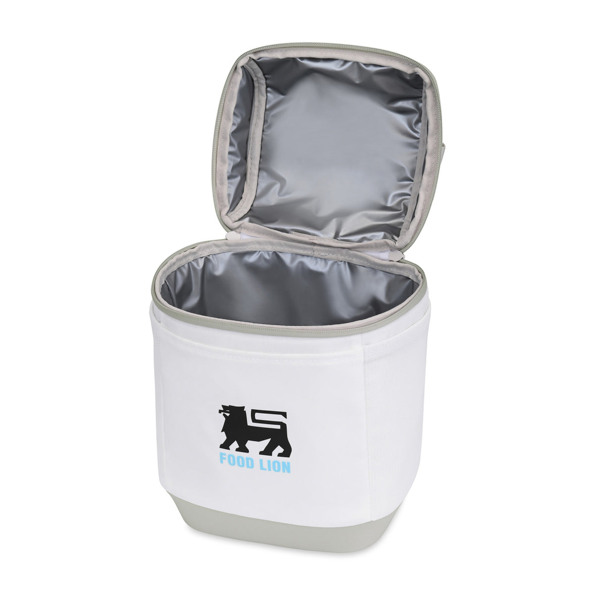 Igloo Day Chiller Recycled Box Cooler, 8 Cans Embroidery - Cloud White - View 2