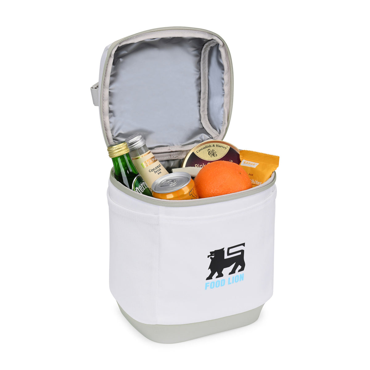 Igloo Day Chiller Recycled Box Cooler, 8 Cans Embroidery - Cloud White - View 3