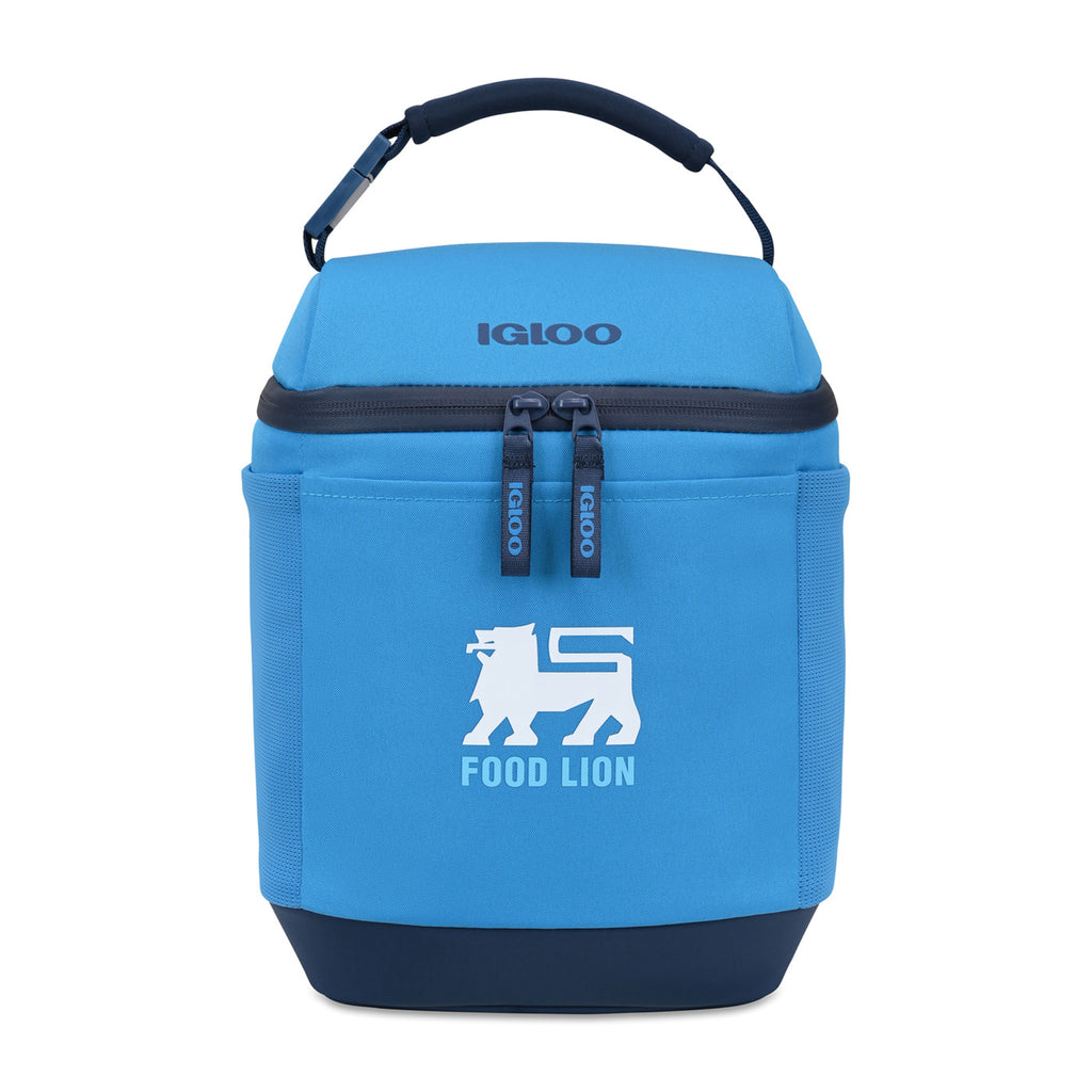 Igloo Day Chiller Recycled Box Cooler, 8 Cans Transfer - Brilliant Blue - View 1