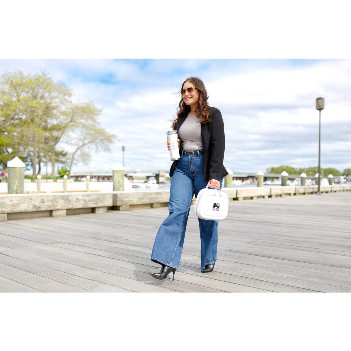 Igloo Day Chiller Recycled Molded Lunch Box - Cloud White - View 6