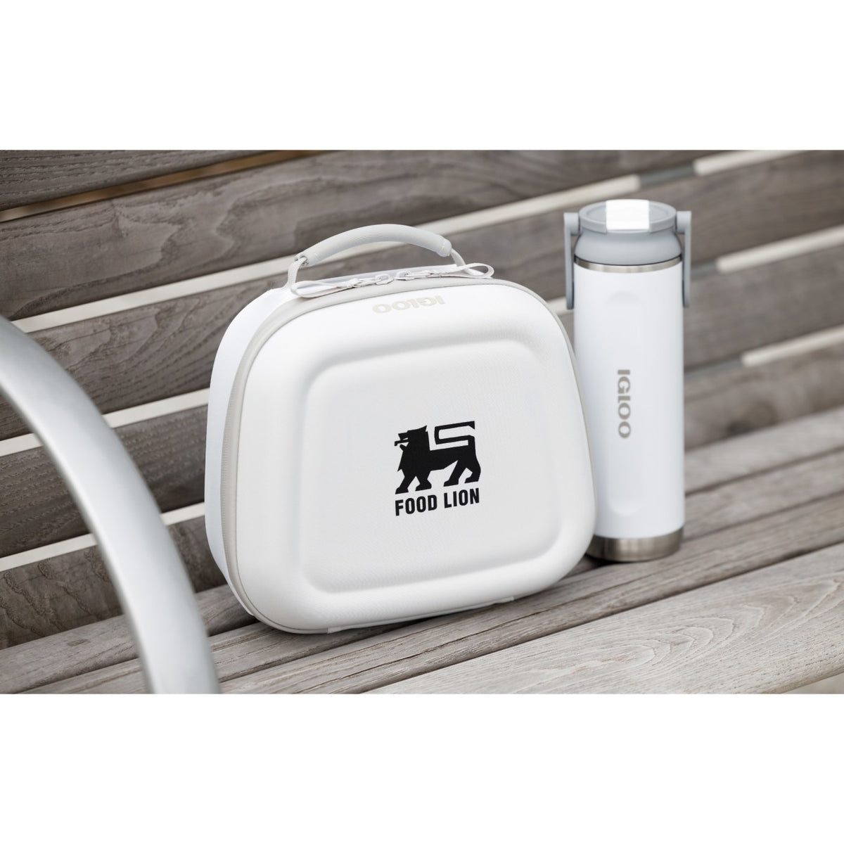 Igloo Day Chiller Recycled Molded Lunch Box - Cloud White - View 8