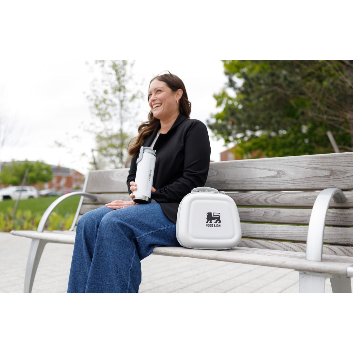 Igloo Day Chiller Recycled Molded Lunch Box Transfer - Cloud White - View 4