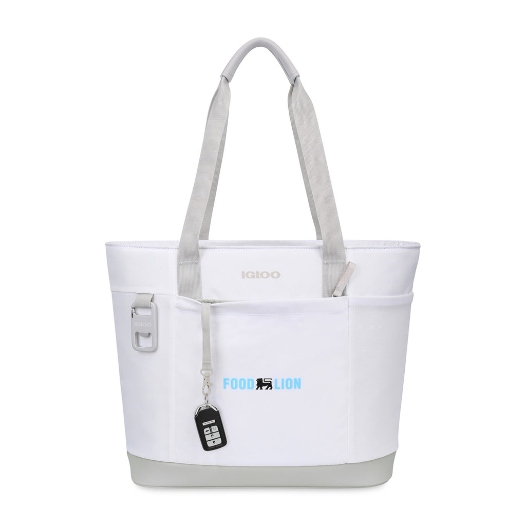 Igloo Day Chiller Recycled Tote Cooler, 20 Cans Transfer - Cloud White - View 4