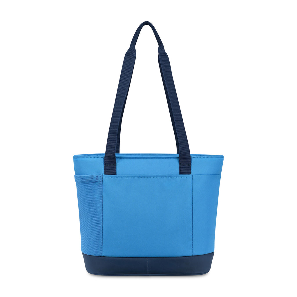 Igloo Day Chiller Recycled Tote Cooler, 9 Cans Embroidery - Brilliant Blue - View 4