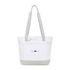 Igloo Day Chiller Recycled Tote Cooler, 9 Cans Embroidery - Cloud White - View 1