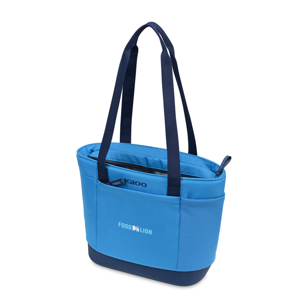 Igloo Day Chiller Recycled Tote Cooler, 9 Cans Transfer - Brilliant Blue - View 2