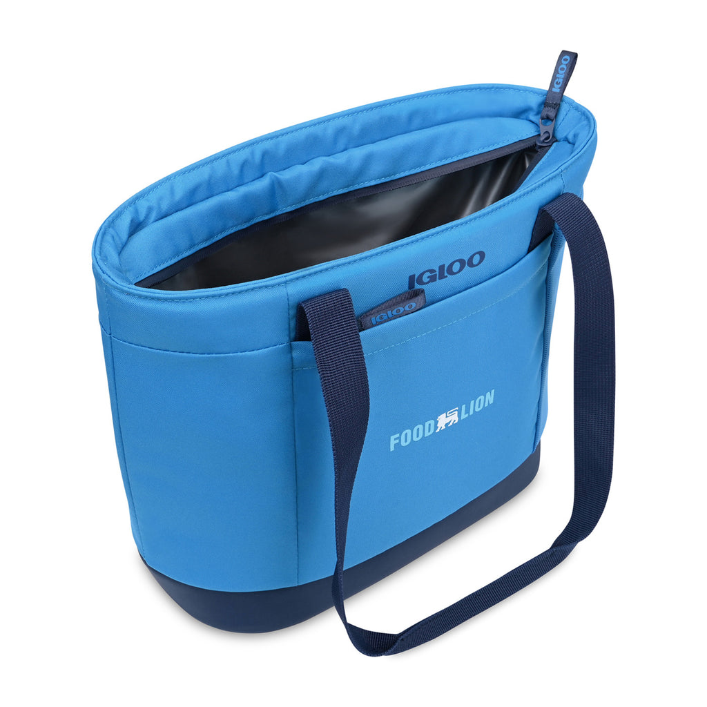 Igloo Day Chiller Recycled Tote Cooler, 9 Cans Transfer - Brilliant Blue - View 3