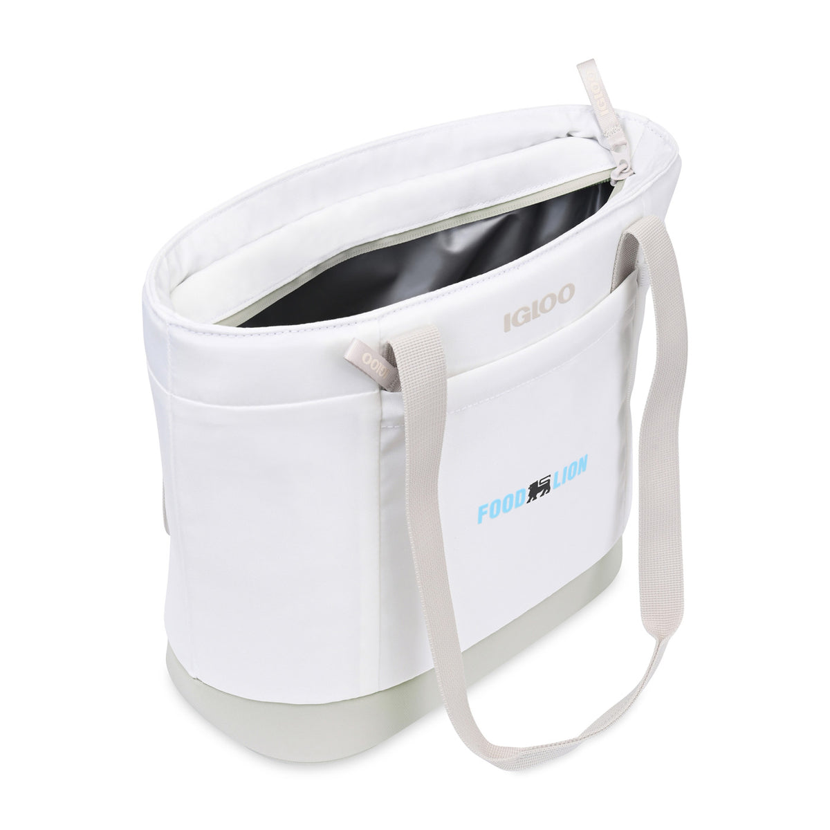 Igloo Day Chiller Recycled Tote Cooler, 9 Cans Transfer - Cloud White - View 3