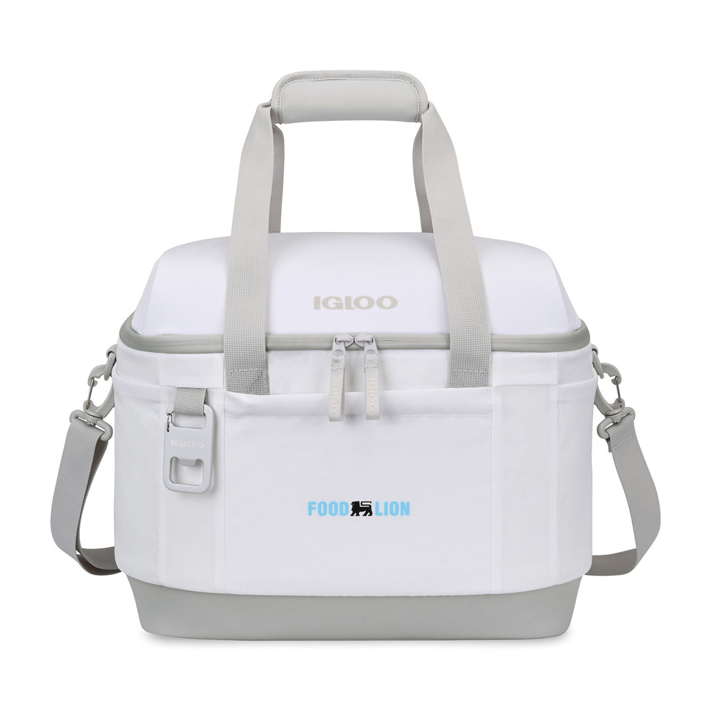 Igloo Day Chiller Recycled XL Box Cooler, 38 Cans - Cloud White - View 1