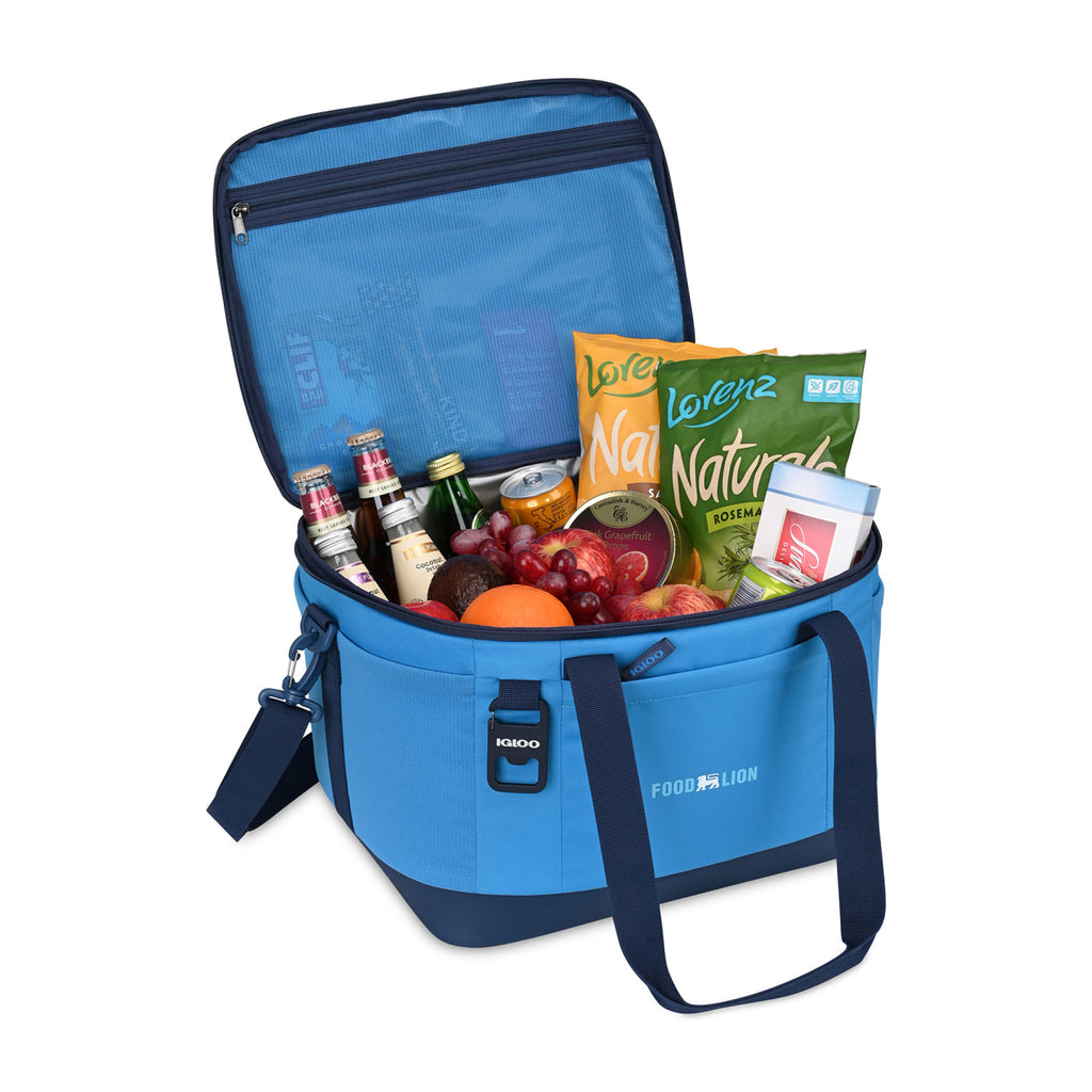 Igloo Day Chiller Recycled XL Box Cooler, 38 Cans Transfer - Brilliant Blue - View 2