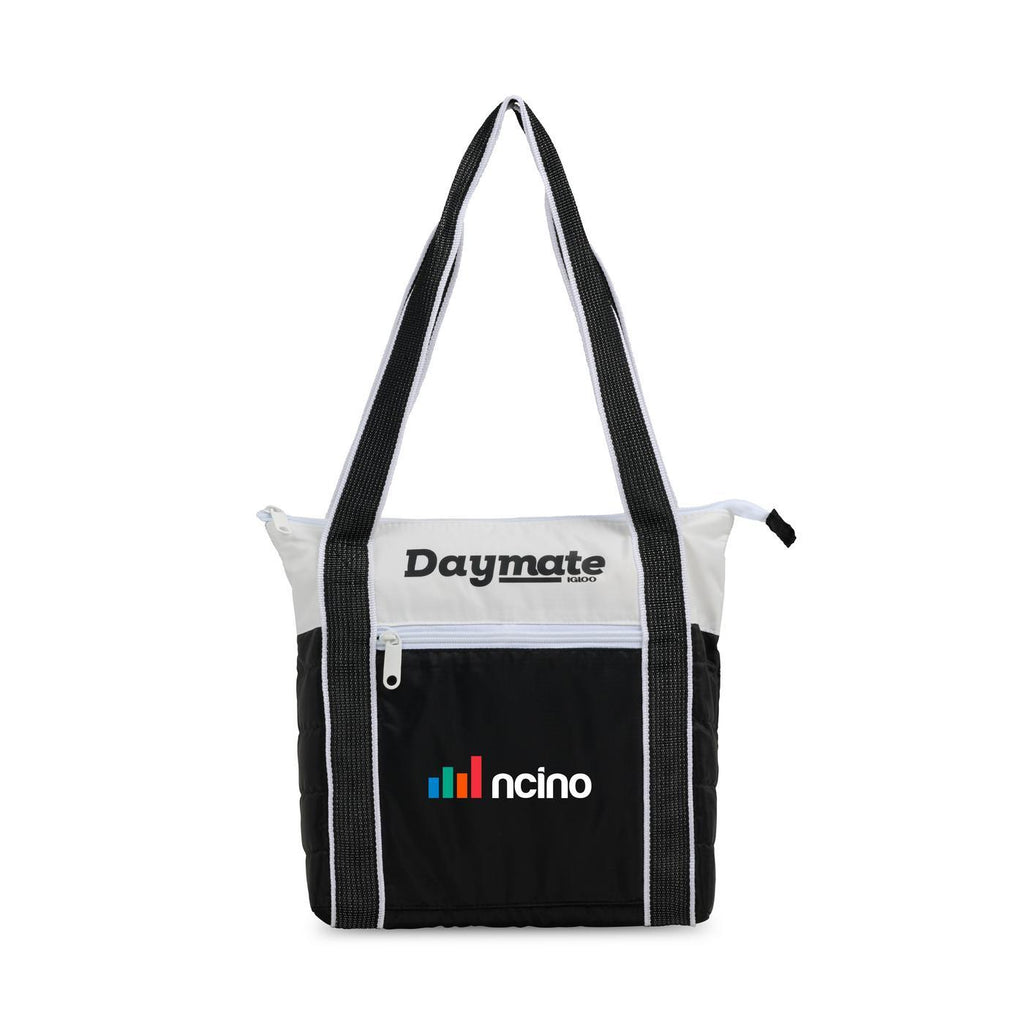 Igloo Daymate Packable Recycled Cooler, 10 Cans Transfer - White/Black - View 1