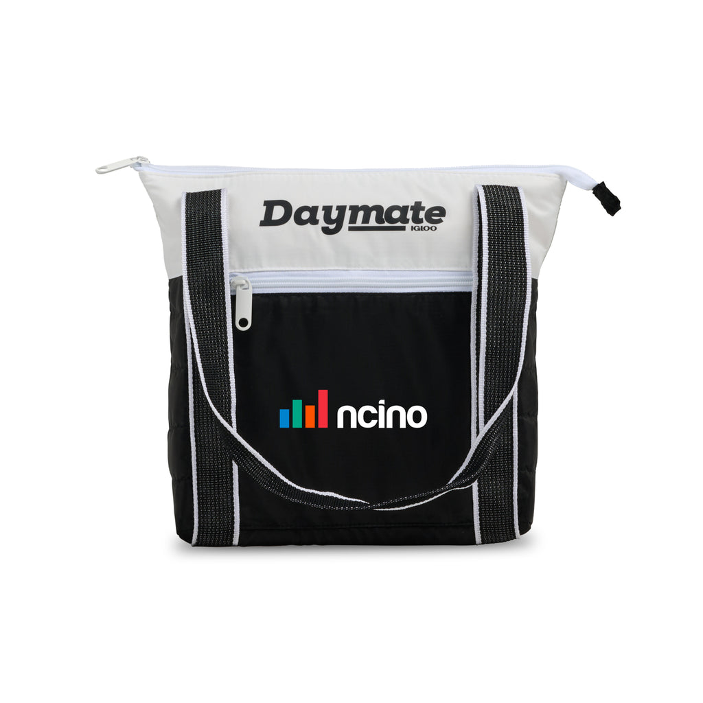 Igloo Daymate Packable Recycled Cooler, 10 Cans Transfer - White/Black - View 2