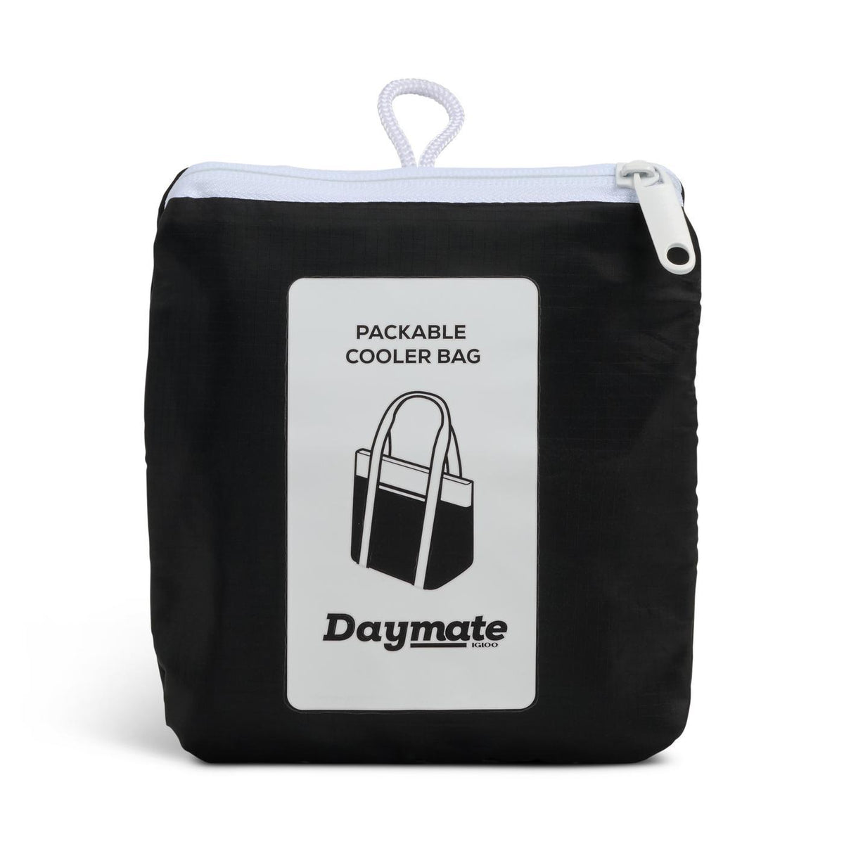 Igloo Daymate Packable Recycled Cooler, 10 Cans Transfer - White/Black - View 7