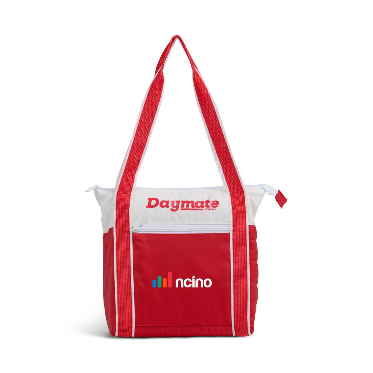 Igloo Daymate Packable Recycled Cooler, 10 Cans Transfer - White/Red - View 1
