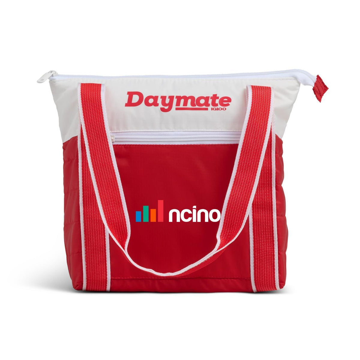 Igloo Daymate Packable Recycled Cooler, 10 Cans Transfer - White/Red - View 2