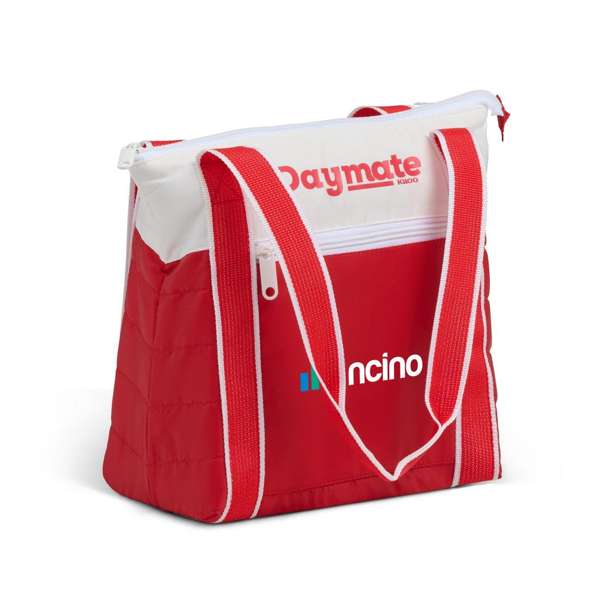 Igloo Daymate Packable Recycled Cooler, 10 Cans Transfer - White/Red - View 4