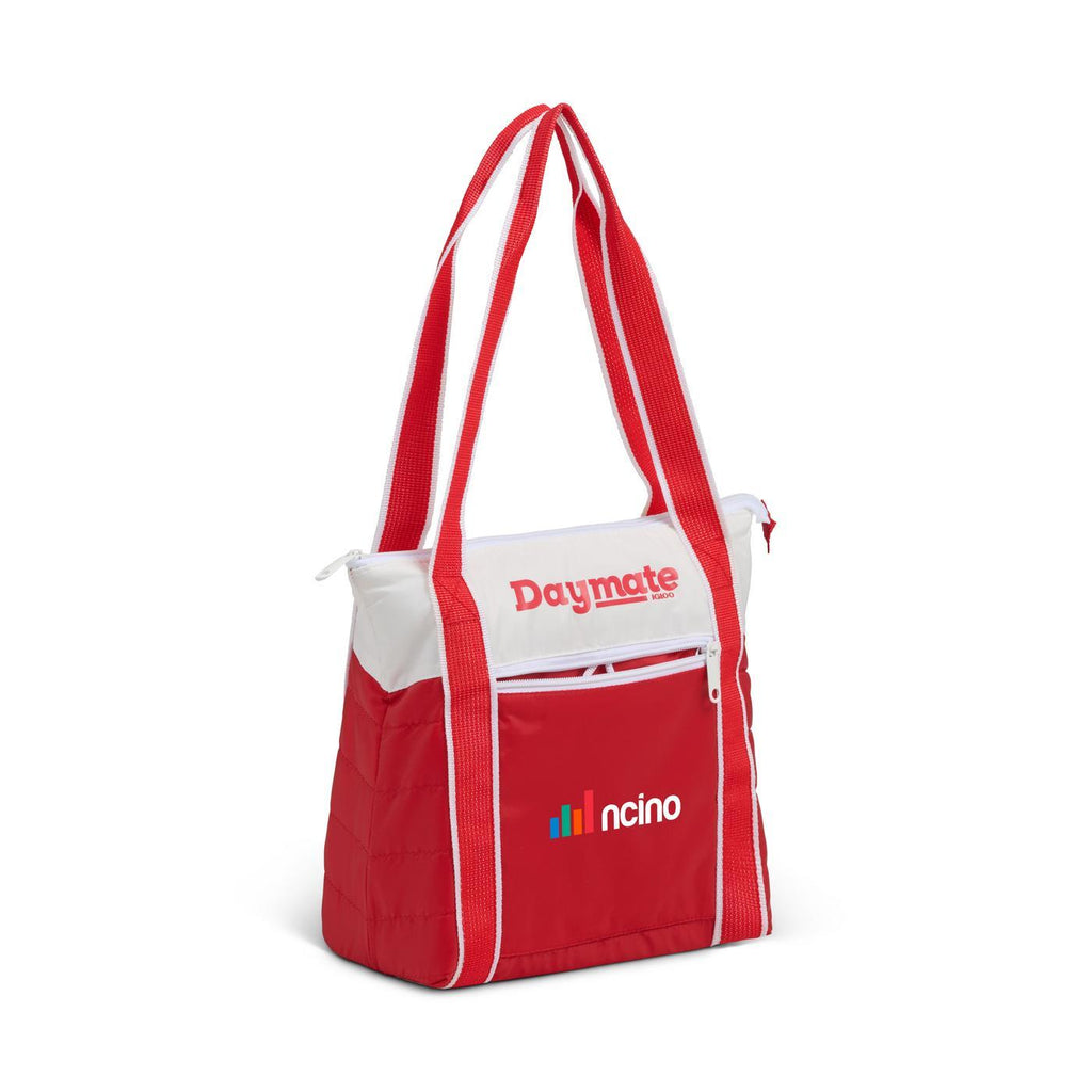 Igloo Daymate Packable Recycled Cooler, 10 Cans Transfer - White/Red - View 5