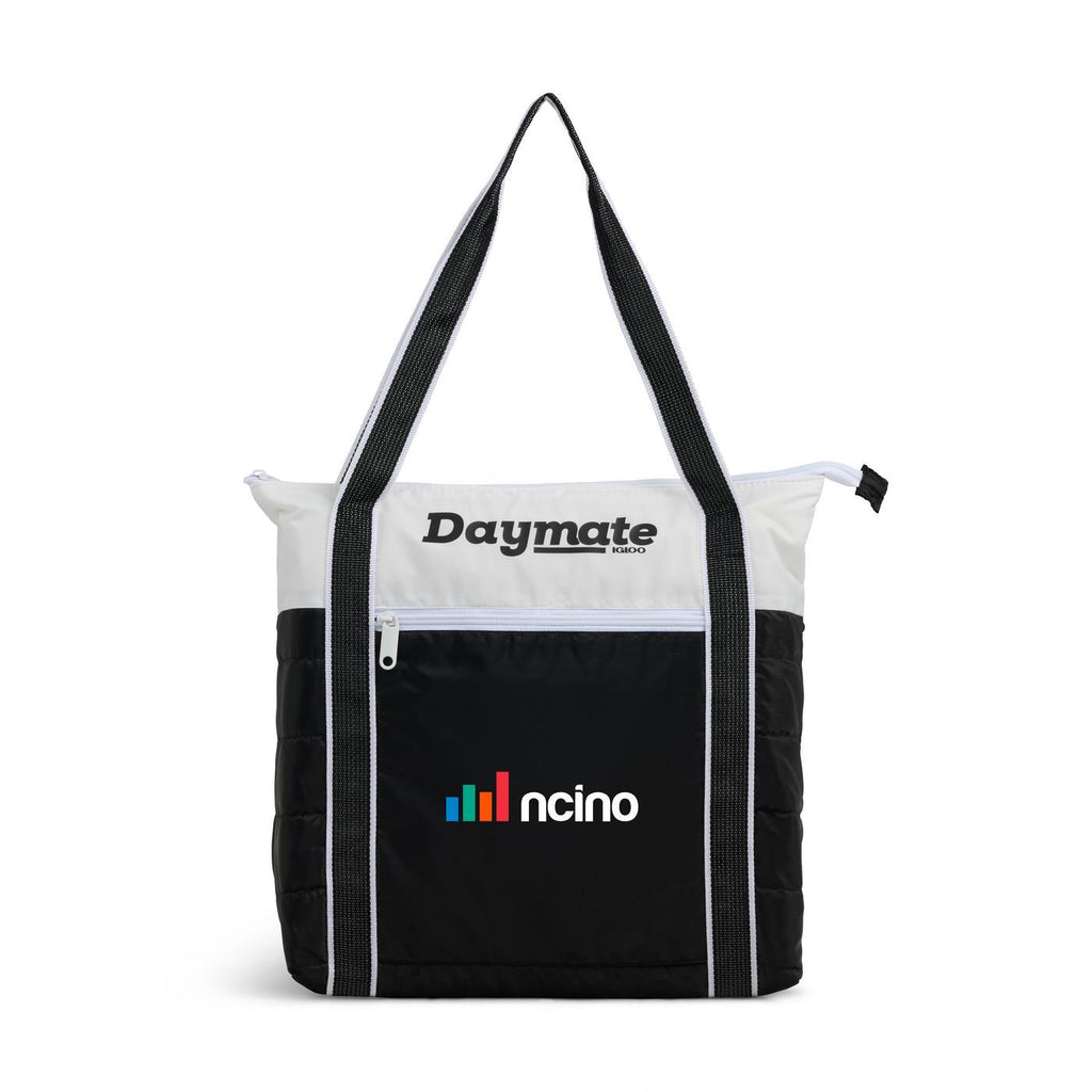 Igloo Daymate Packable Recycled Cooler, 15 Cans Transfer - White/Black - View 1