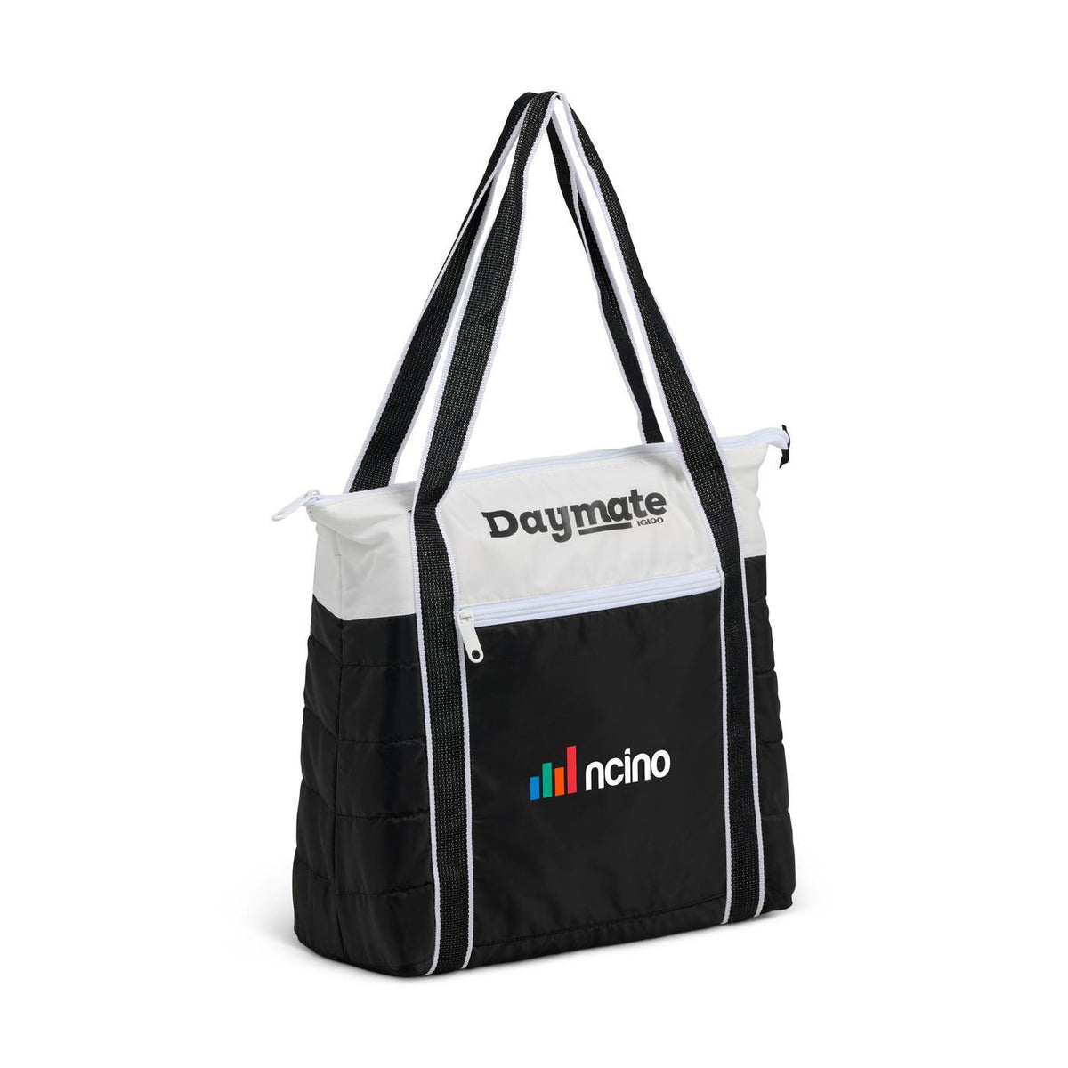 Igloo Daymate Packable Recycled Cooler, 15 Cans Transfer - White/Black - View 3