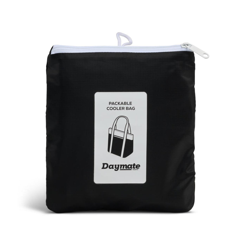 Igloo Daymate Packable Recycled Cooler, 15 Cans Transfer - White/Black - View 4