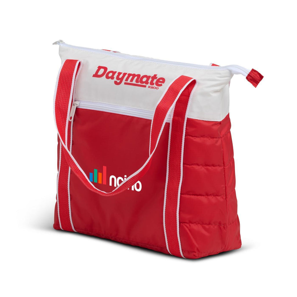 Igloo Daymate Packable Recycled Cooler, 15 Cans Transfer - White/Red - View 4