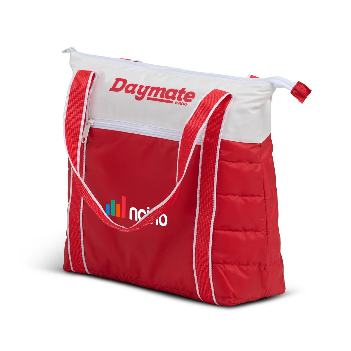 Igloo Daymate Packable Recycled Cooler, 15 Cans Transfer - White/Red - View 4