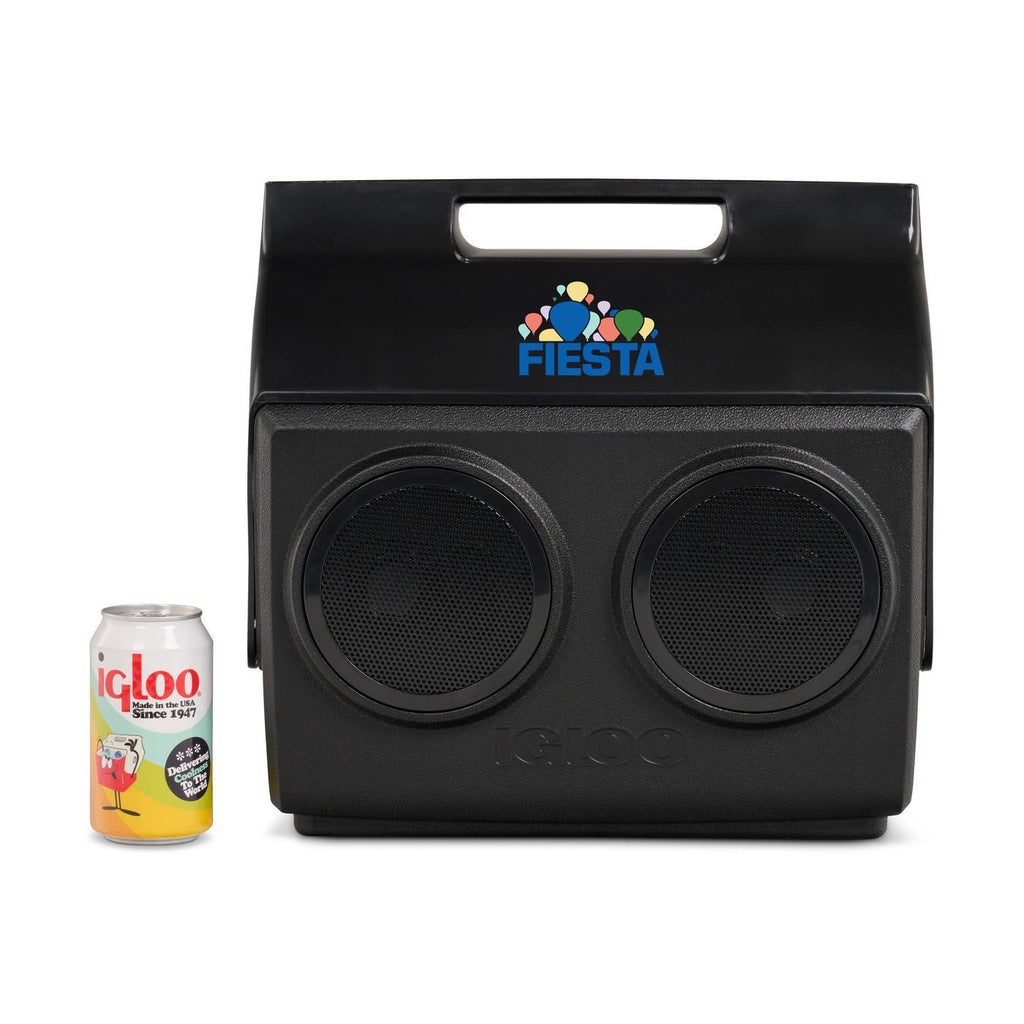 Igloo KoolTunes Bluetooth Speaker Cooler, 14 Qt Full Color - Black - View 2