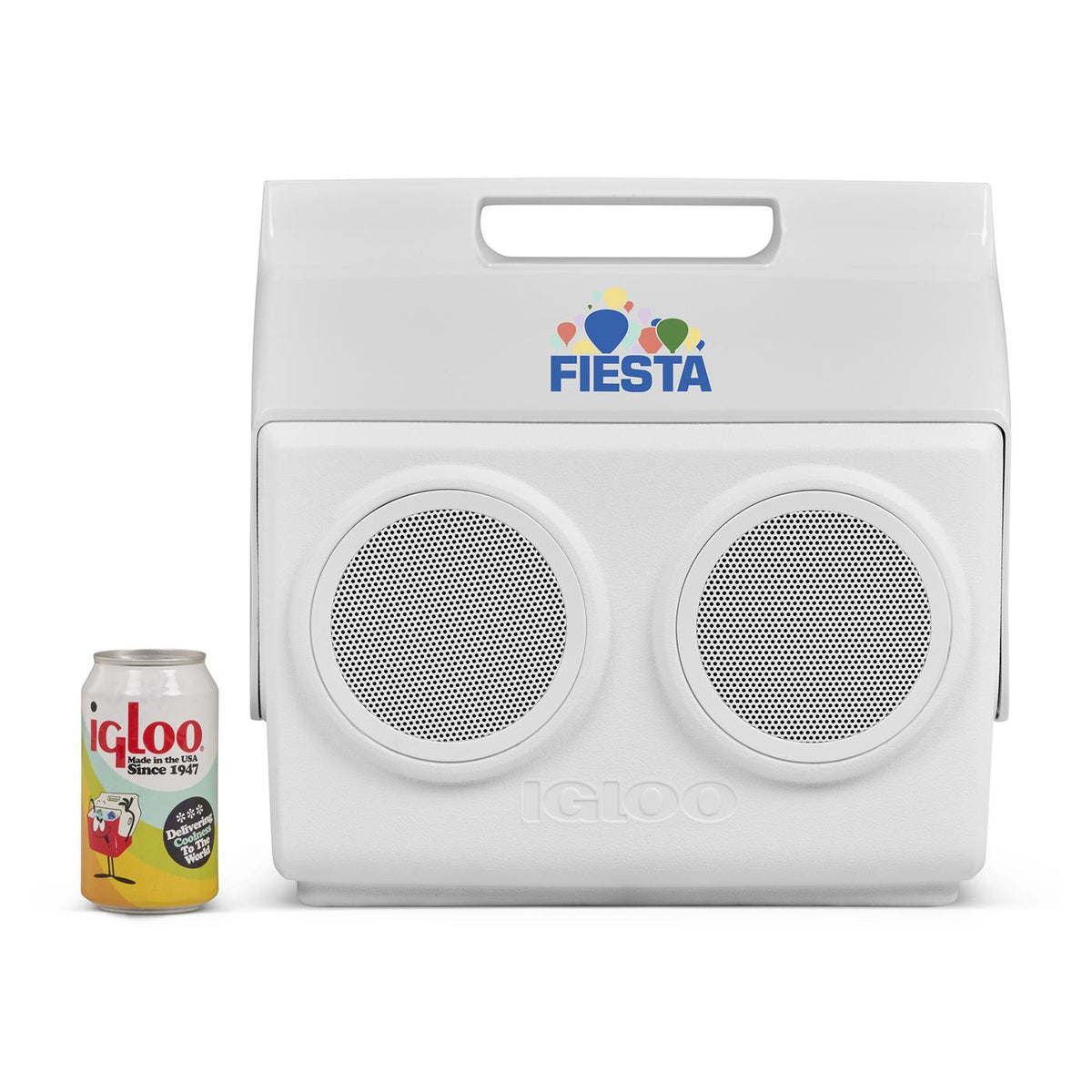 Igloo KoolTunes Bluetooth Speaker Cooler, 14 Qt Full Color - White - View 12