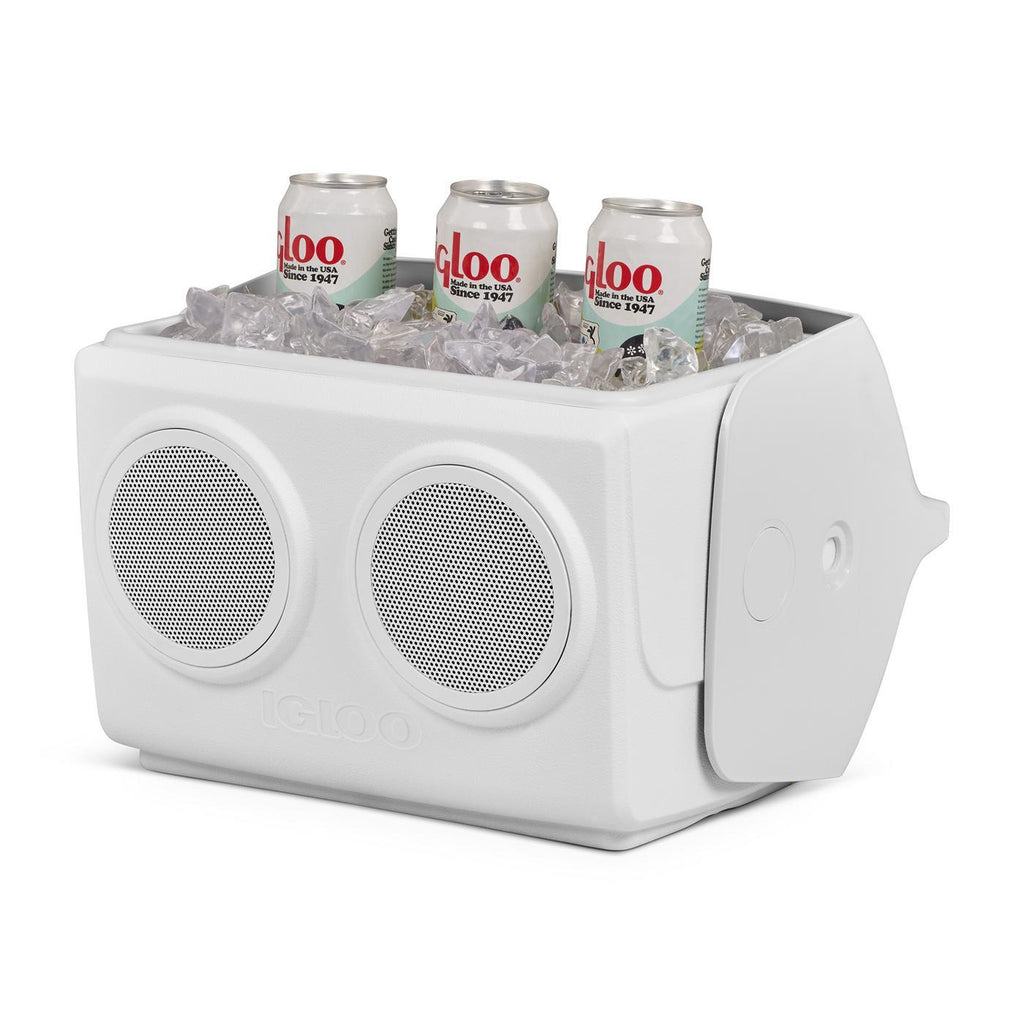 Igloo KoolTunes Bluetooth Speaker Cooler, 14 Qt Full Color - White - View 13