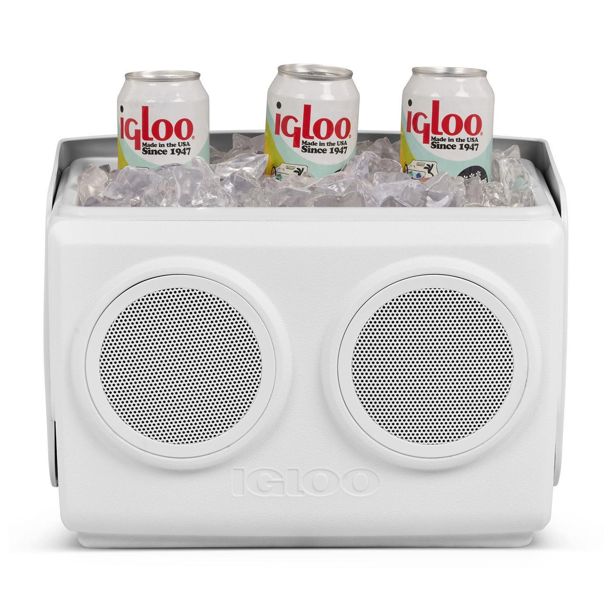 Igloo KoolTunes Bluetooth Speaker Cooler, 14 Qt Full Color - White - View 15