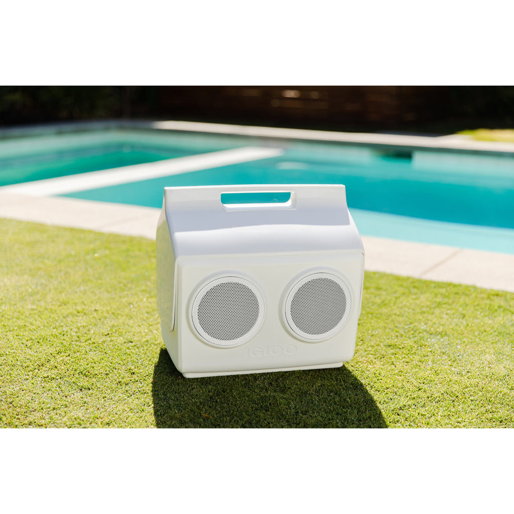 Igloo KoolTunes Bluetooth Speaker Cooler, 14 Qt Full Color - White - View 20
