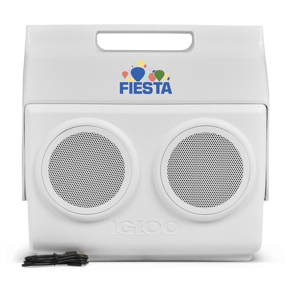 Igloo KoolTunes Bluetooth Speaker Cooler, 14 Qt Full Color - White - View 6