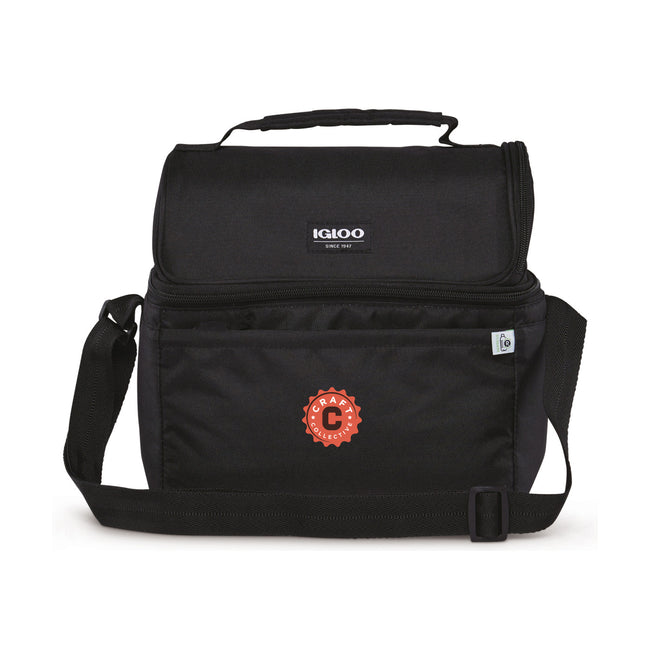 Igloo Lunch Pail Cooler in Repreve Recycled Fabric Transfer