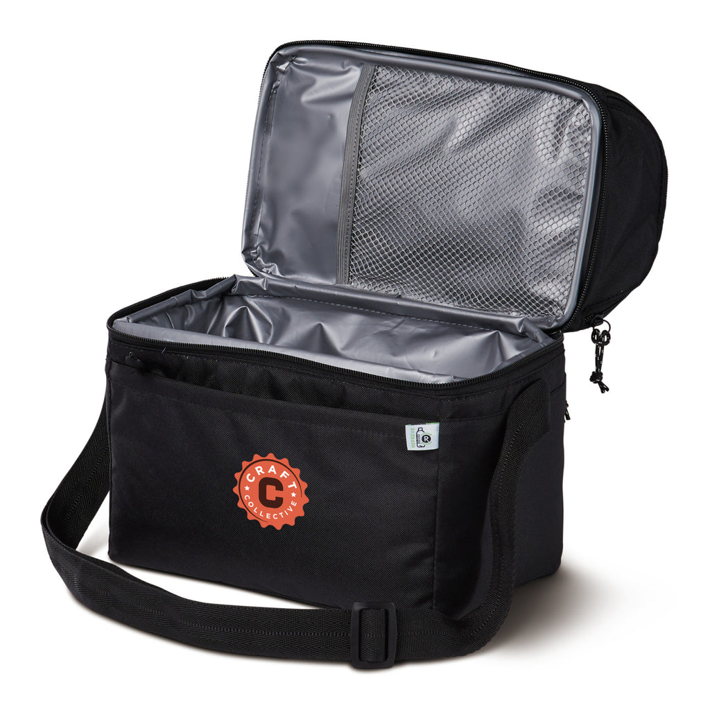 Igloo Lunch Pail Cooler in Repreve Recycled Fabric Transfer - Black - View 3