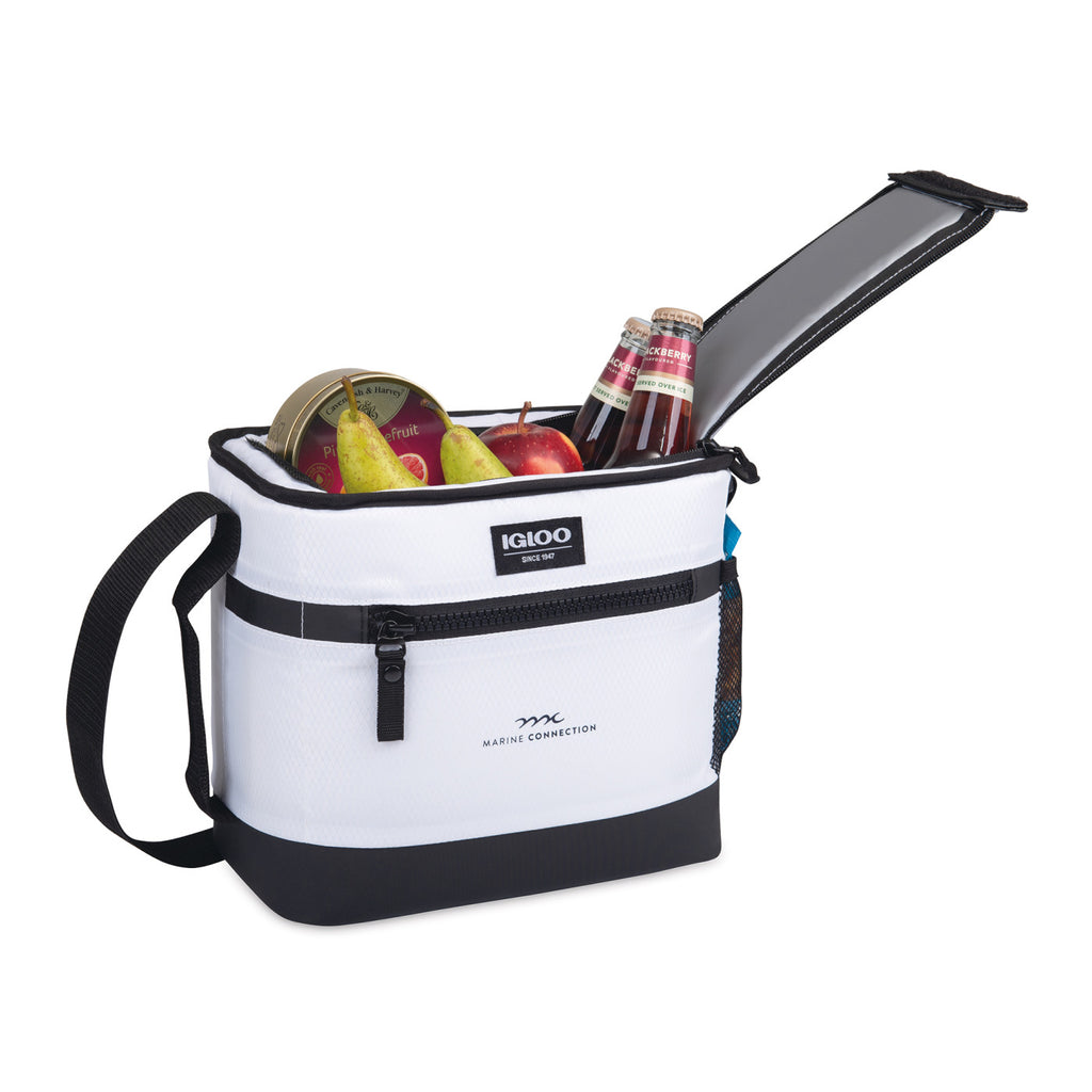 Igloo Maddox Cooler with Pull Handle Opening, 12 Cans - White - View 2