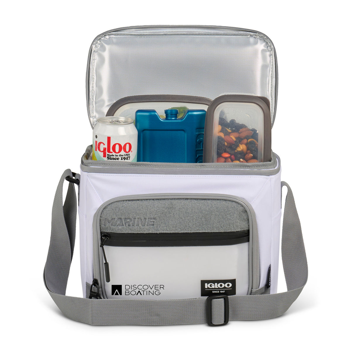 Igloo Marine Cube Cooler, 12 Cans - White - View 5