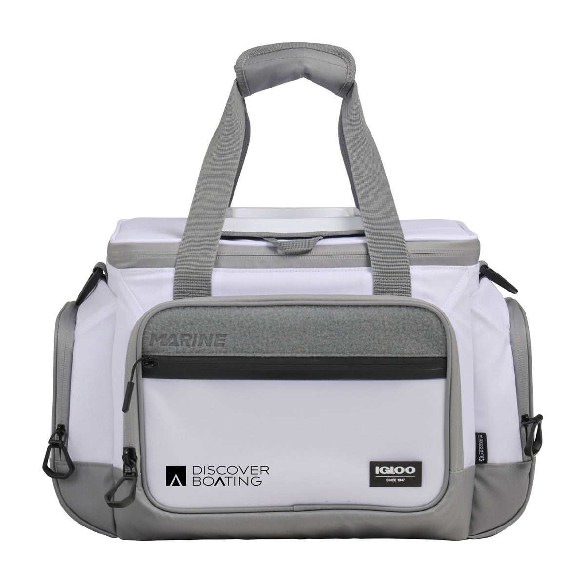 Igloo Marine Square Cooler with Hatch Lid, 30 Cans - White - View 1