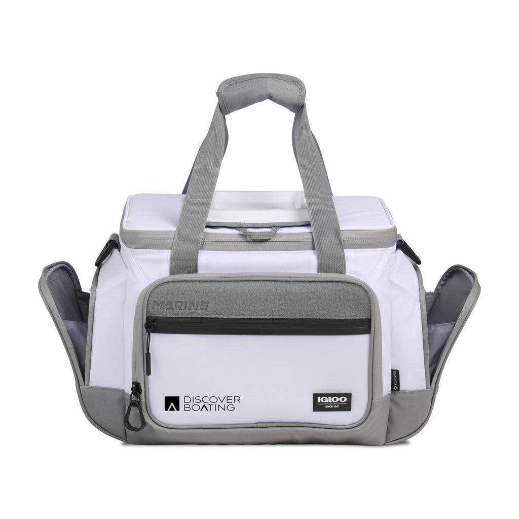 Igloo Marine Square Cooler with Hatch Lid, 30 Cans - White - View 11