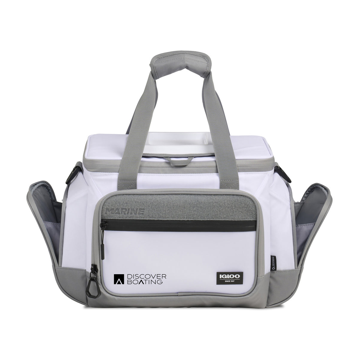 Igloo Marine Square Cooler with Hatch Lid, 30 Cans - White - View 11