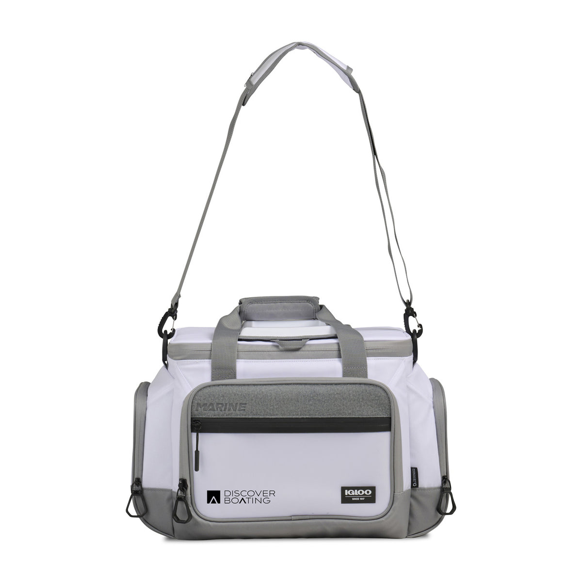 Igloo Marine Square Cooler with Hatch Lid, 30 Cans - White - View 8