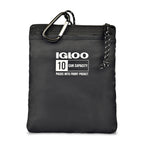 Igloo Packable Puffer Cooler Bag, 10 Cans Transfer - Black - View 2