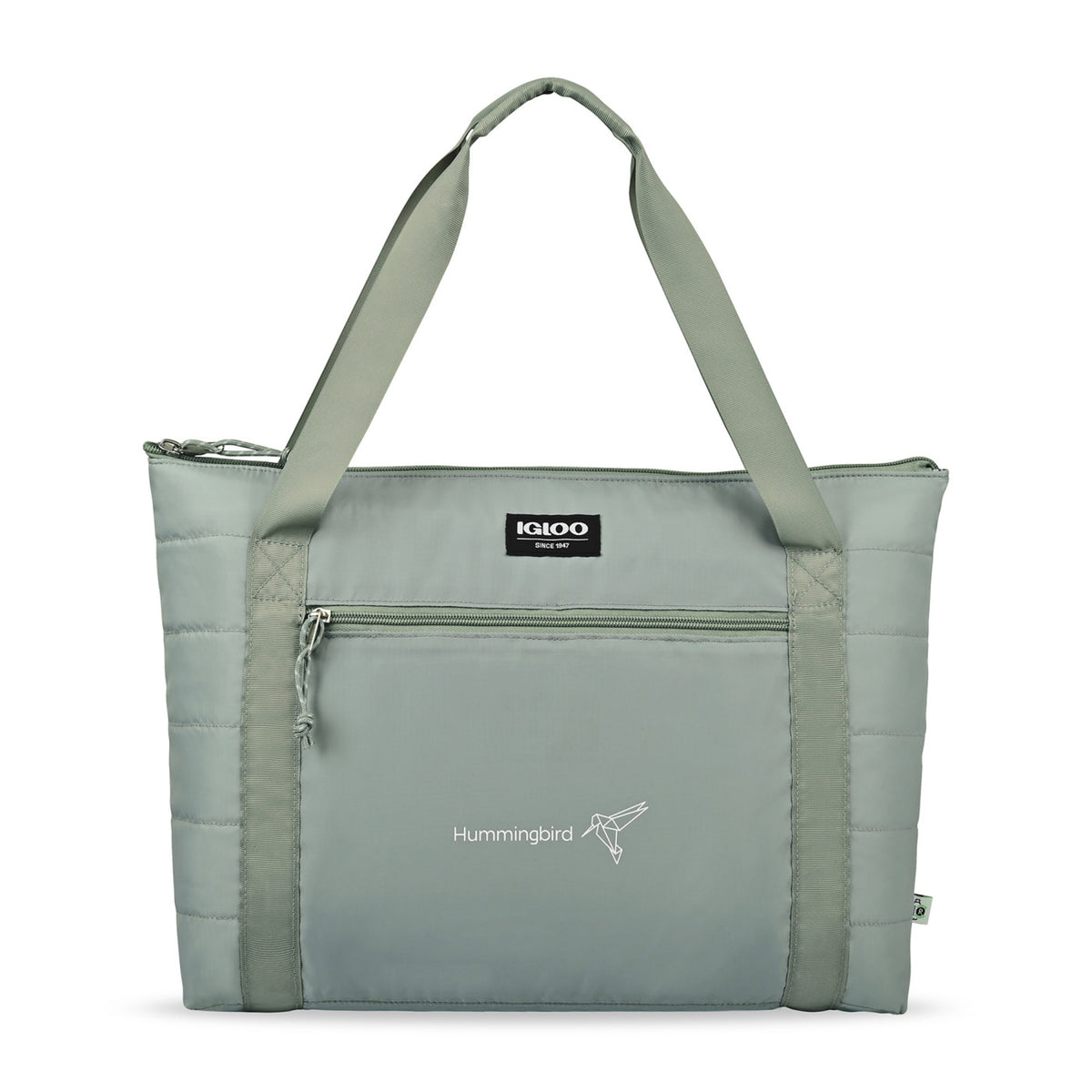 Igloo Packable Puffer Cooler Bag, 20 Cans - Aqua Gray - View 1