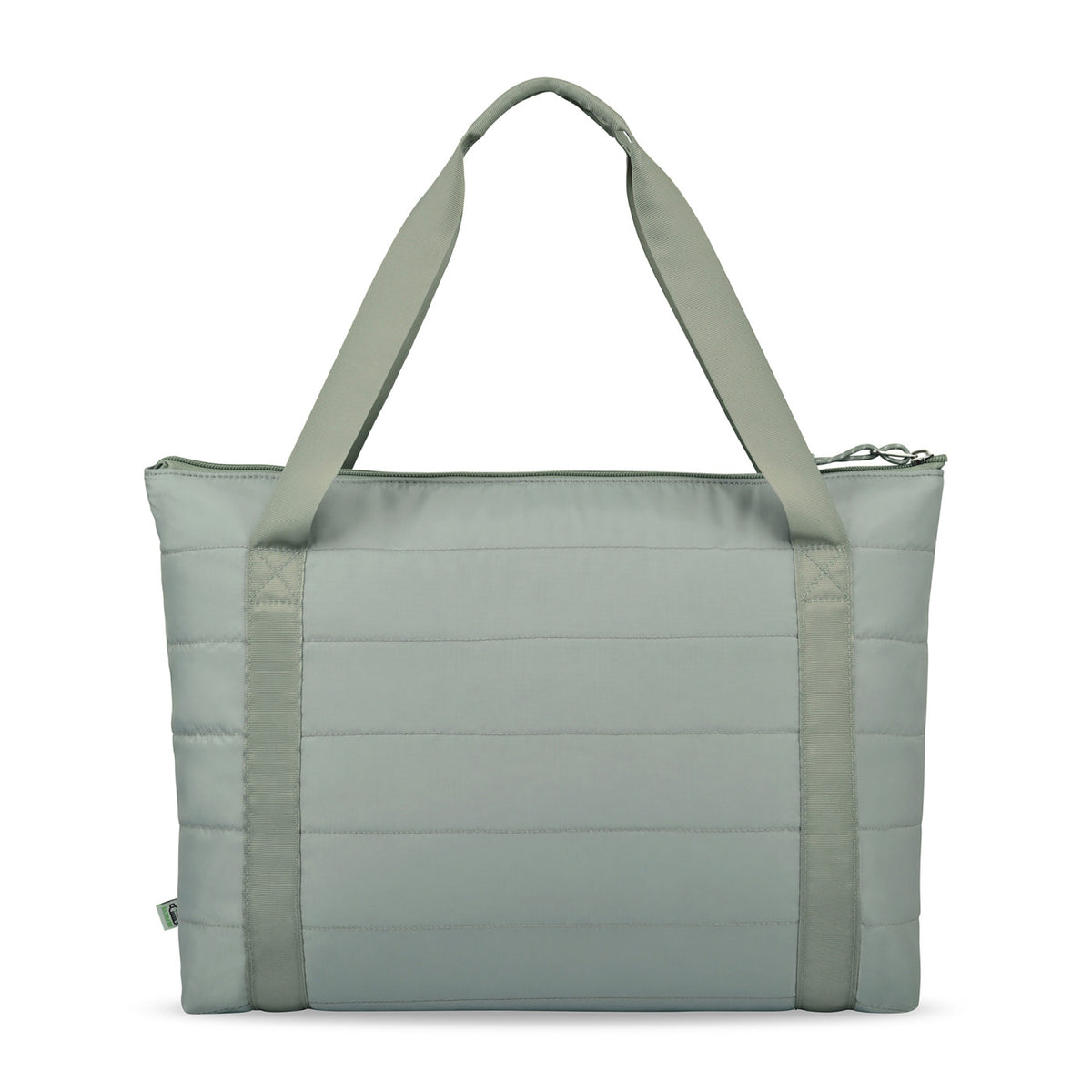 Igloo Packable Puffer Cooler Bag, 20 Cans Embroidery - Aqua Gray - View 2
