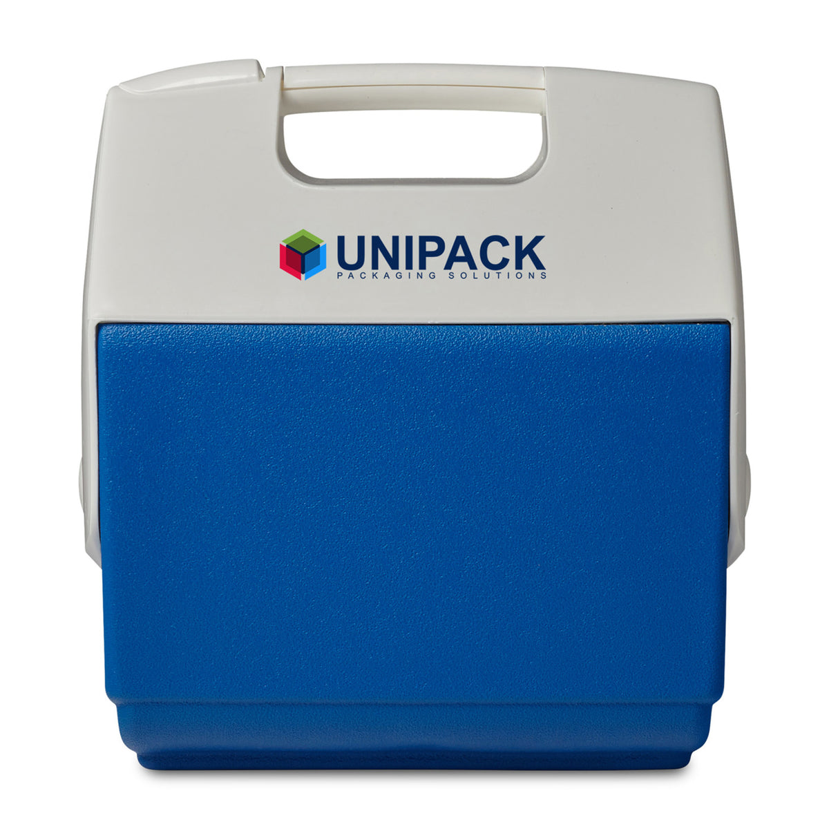 Igloo Playmate Pal Cooler, 7 Qt Full Color - White-Majestic Blue - View 1