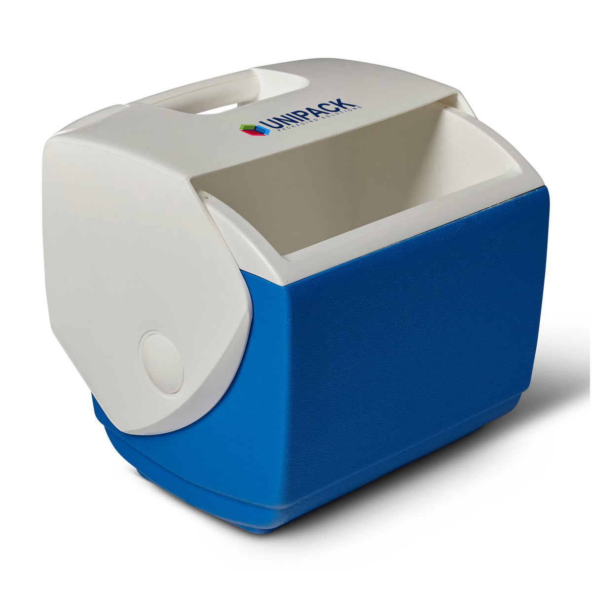 Igloo Playmate Pal Cooler, 7 Qt Full Color - White-Majestic Blue - View 3