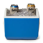 Igloo Playmate Pal Cooler, 7 Qt Full Color - White-Majestic Blue - View 4