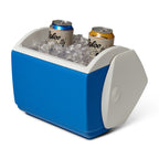 Igloo Playmate Pal Cooler, 7 Qt Full Color - White-Majestic Blue - View 5