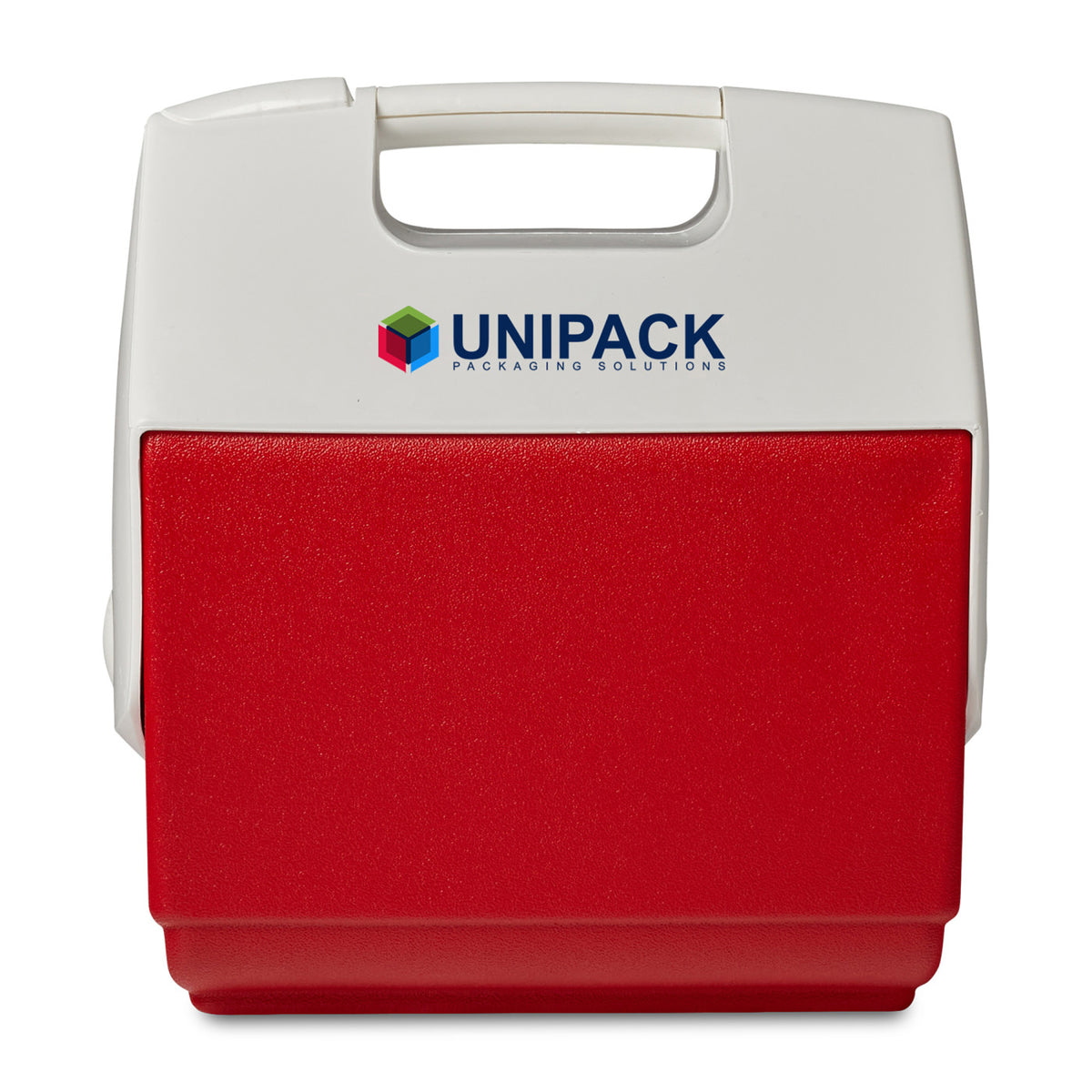 Igloo Playmate Pal Cooler, 7 Qt Full Color - White-Red Star - View 1