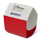 Igloo Playmate Pal Cooler, 7 Qt Full Color - White-Red Star - View 3